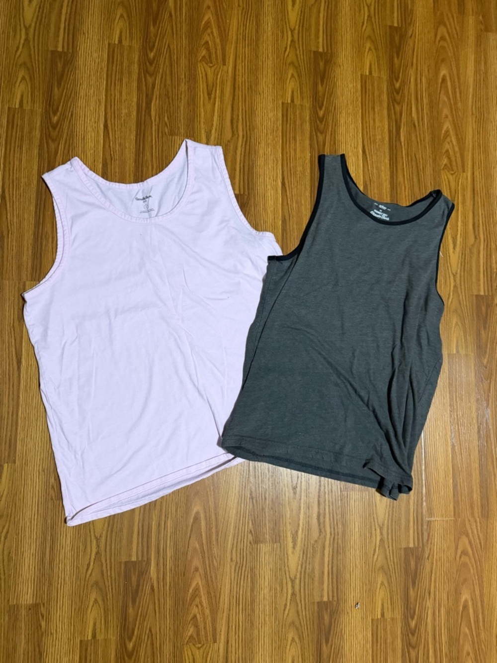 Men’s 2 Tank Top Bundle Size XL. Goodfellow Pink, Grey Urban Pipeline